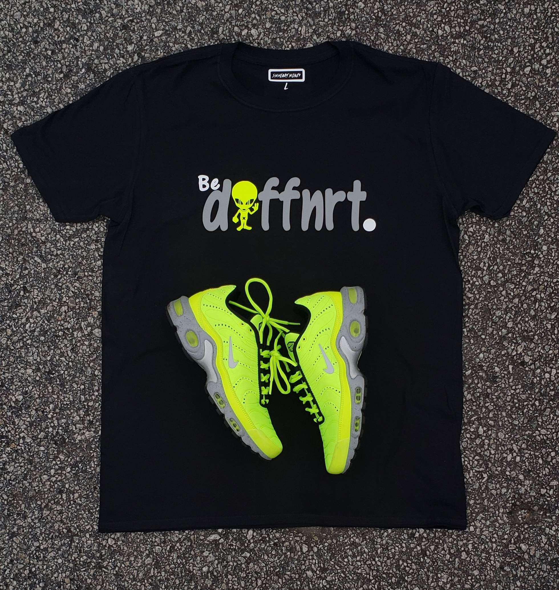 yellow vapormax plus shirt