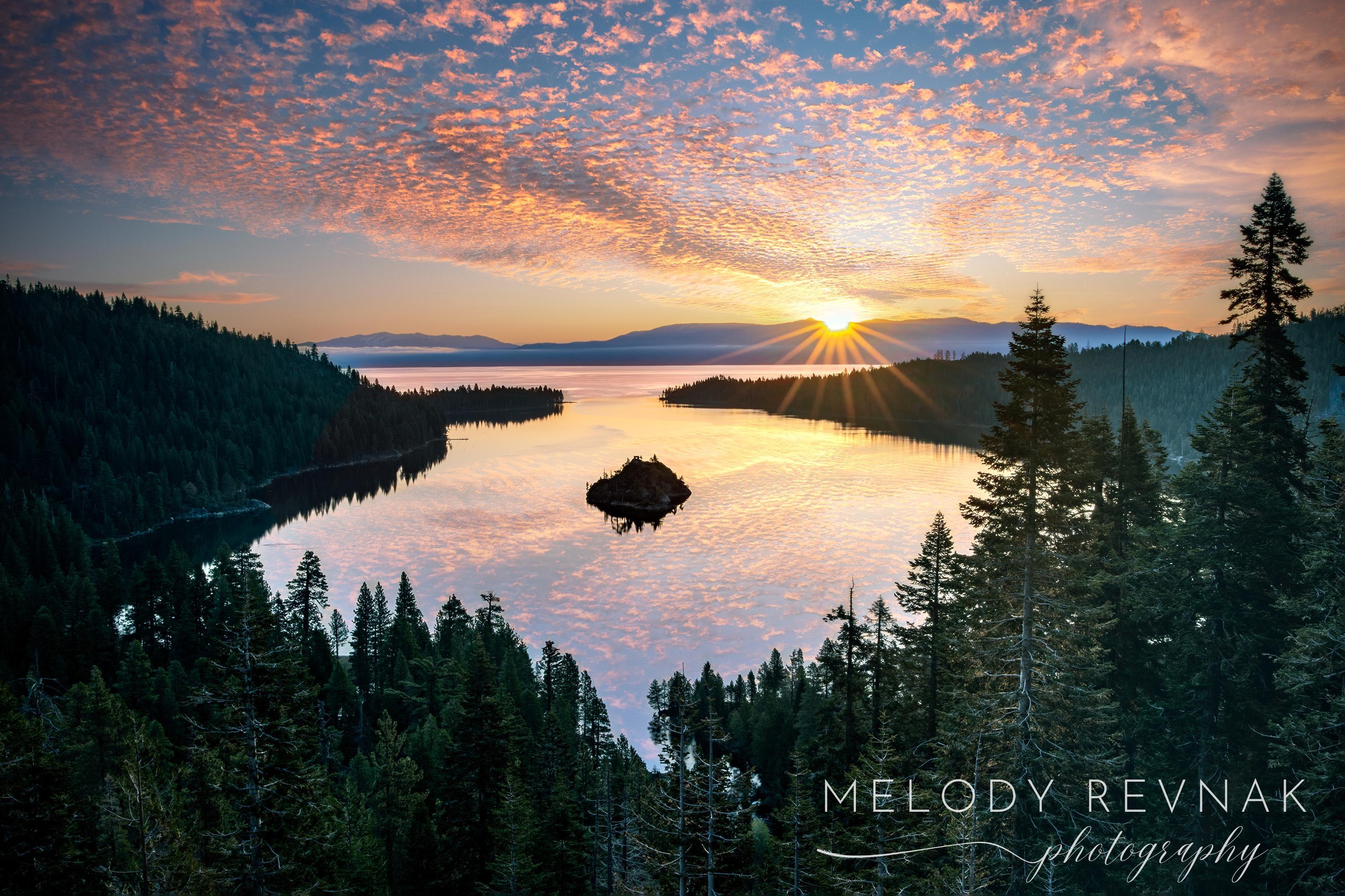 Emerald Bay Sunrise Photograph: Lake Tahoe Fine Art Print