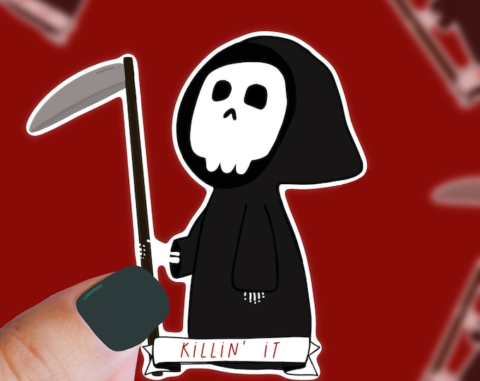 Grim Reaper But Make It Cute