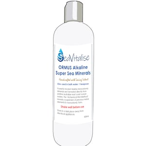 ORMUS Alkaline Super Sea Liquid Marine Sea Minerals