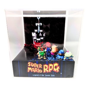Super Mario RPG - DIY Cube Diorama Template (PDF)