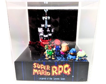 Super Mario RPG - DIY Cube Diorama Template (PDF)