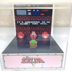 Legend of Zelda - DIY Cube Diorama Template