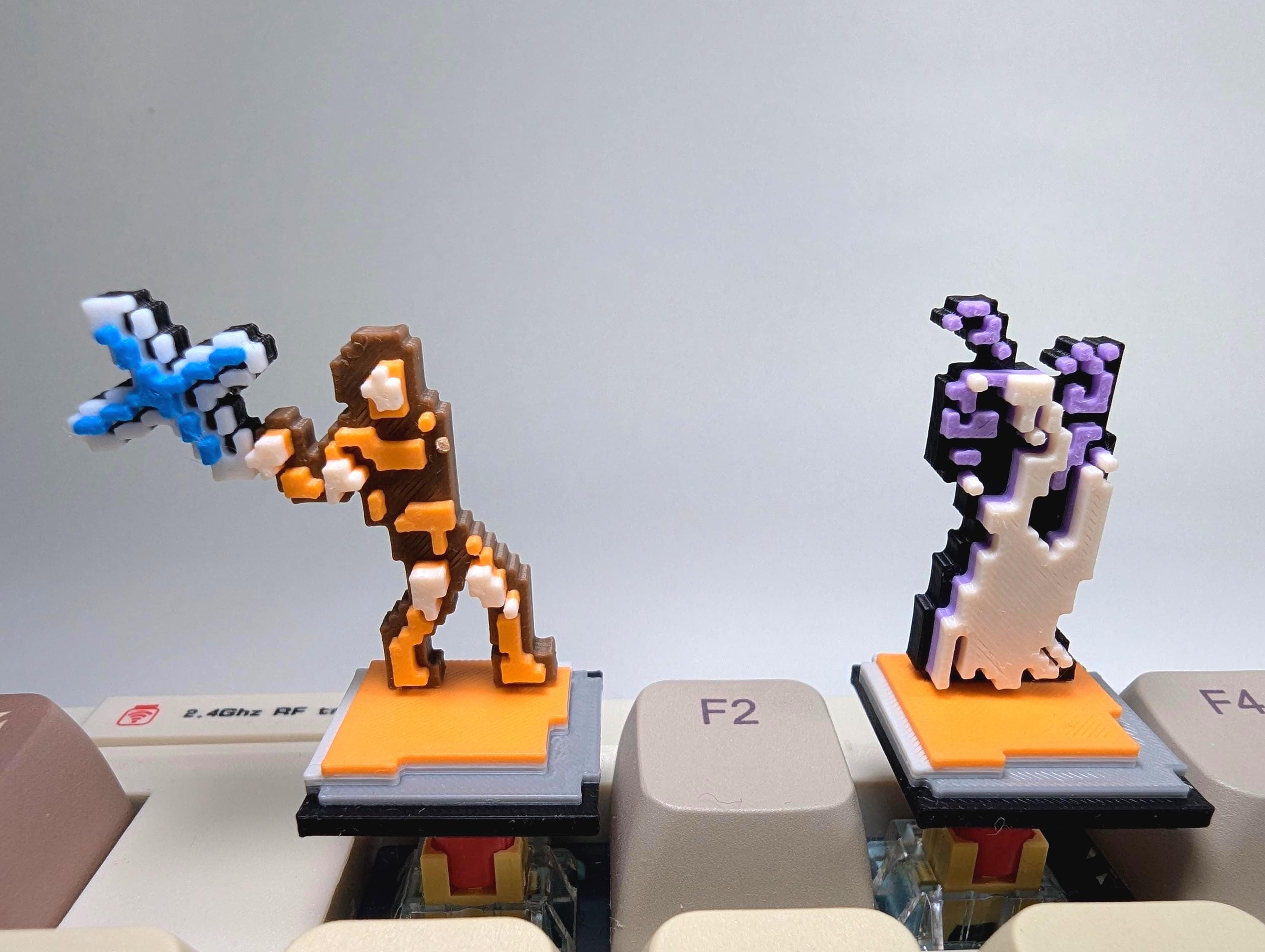 Castlevania Magnetic Keycaps Set of 4 Case Included - Etsy