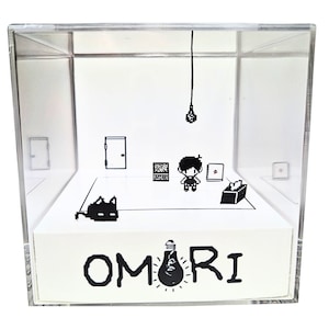 Omori - White Space - DIY PDF Cube Diorama Template