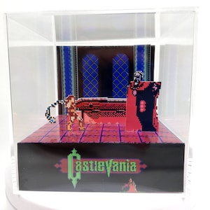 Castlevania Simon vs Dracula - DIY Papercraft PDF Template