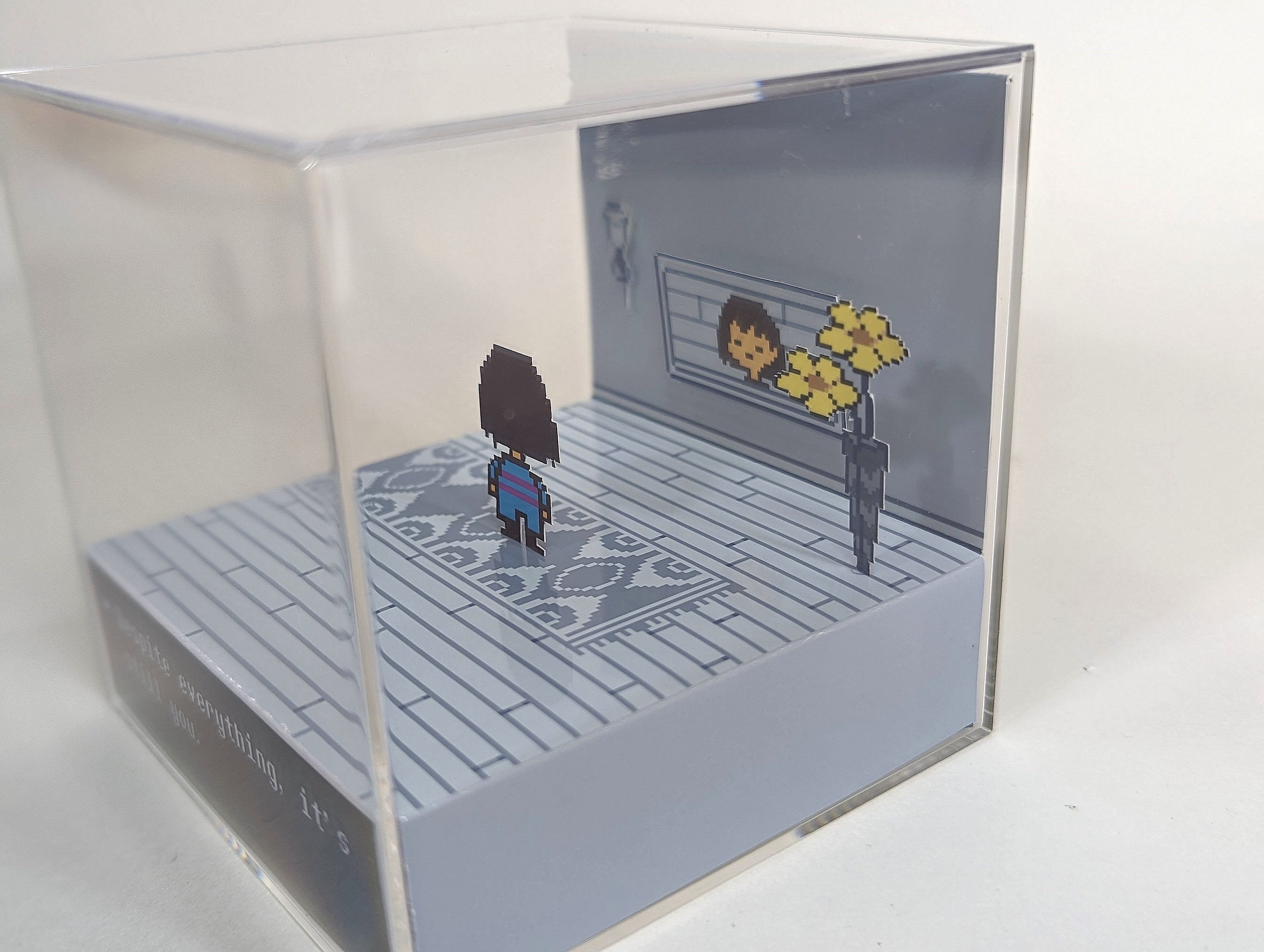 Undertale - DIY PDF Cube Diorama Template - Etsy