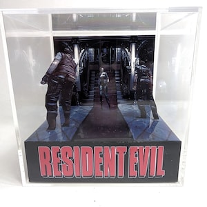 Resident Evil 1 - Modèle de diorama de cube bricolage - Biohazard