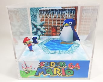 スーパーマリオ64 - DIYテンプレート - 3Dゲームキューブ