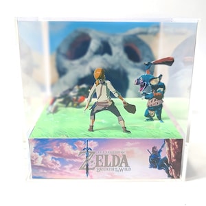 Zelda Breath of the Wild - BoTW DIY Cube Diorama Template