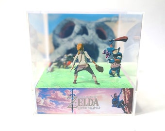 Zelda Breath of the Wild - BoTW DIY Cube Diorama Template