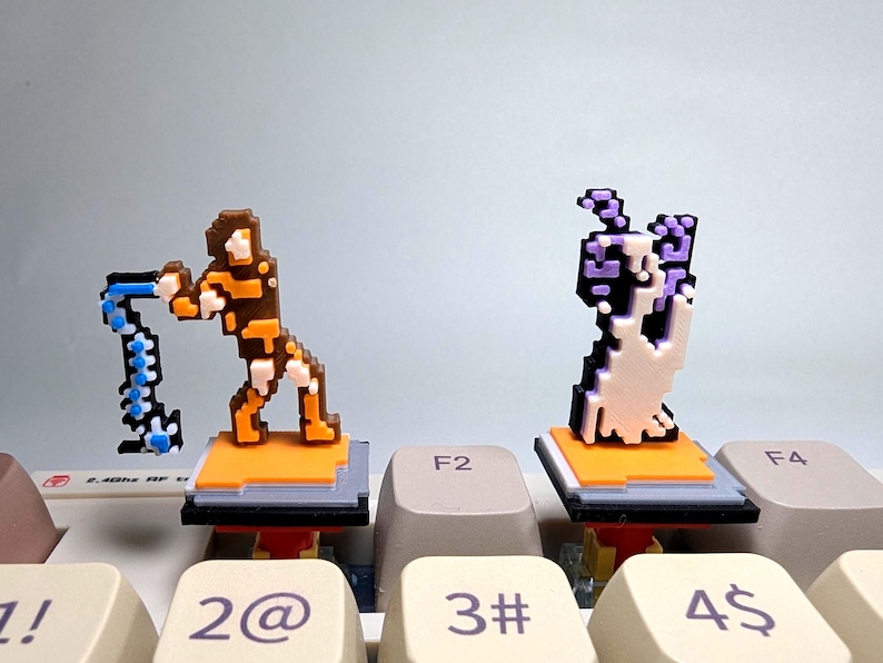 Castlevania Magnetic Keycaps Set of 4 Case Included - Etsy
