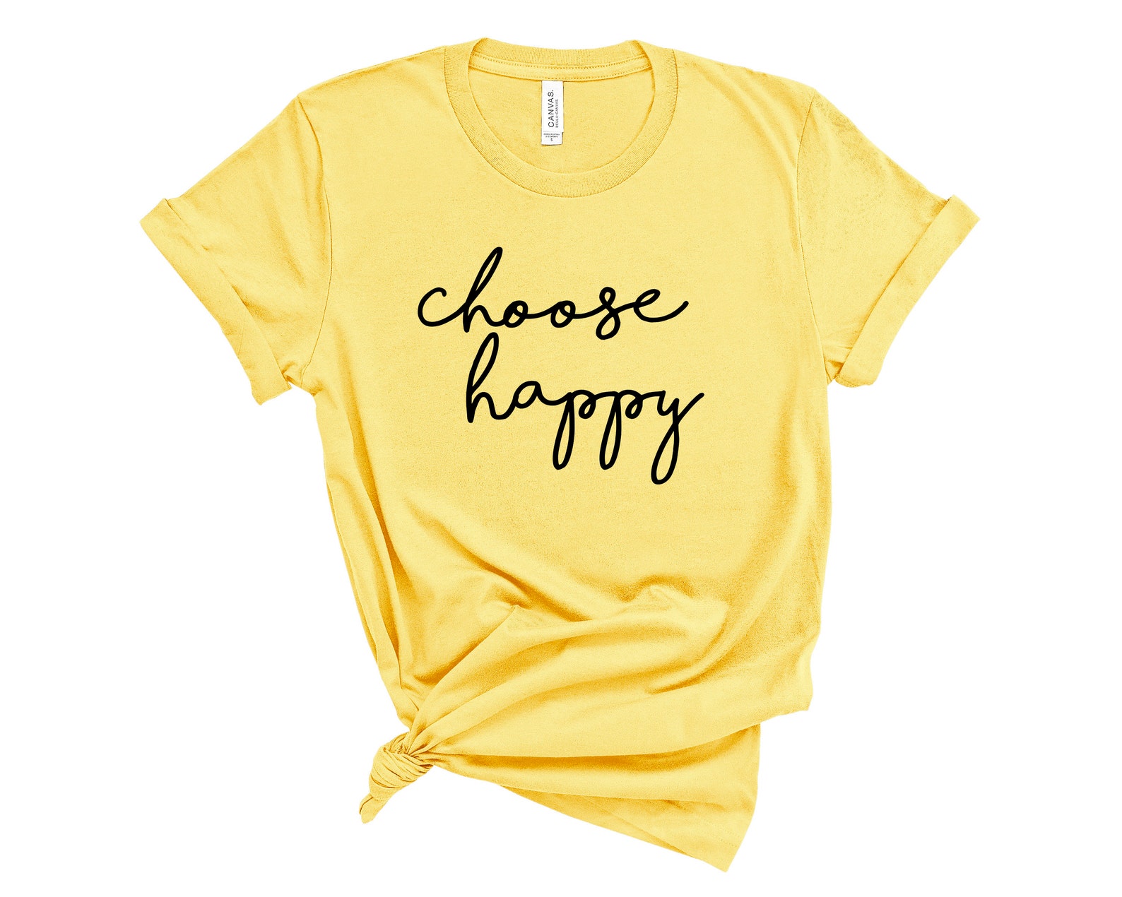 Choose Happy Shirt Womens T-Shirt | Etsy