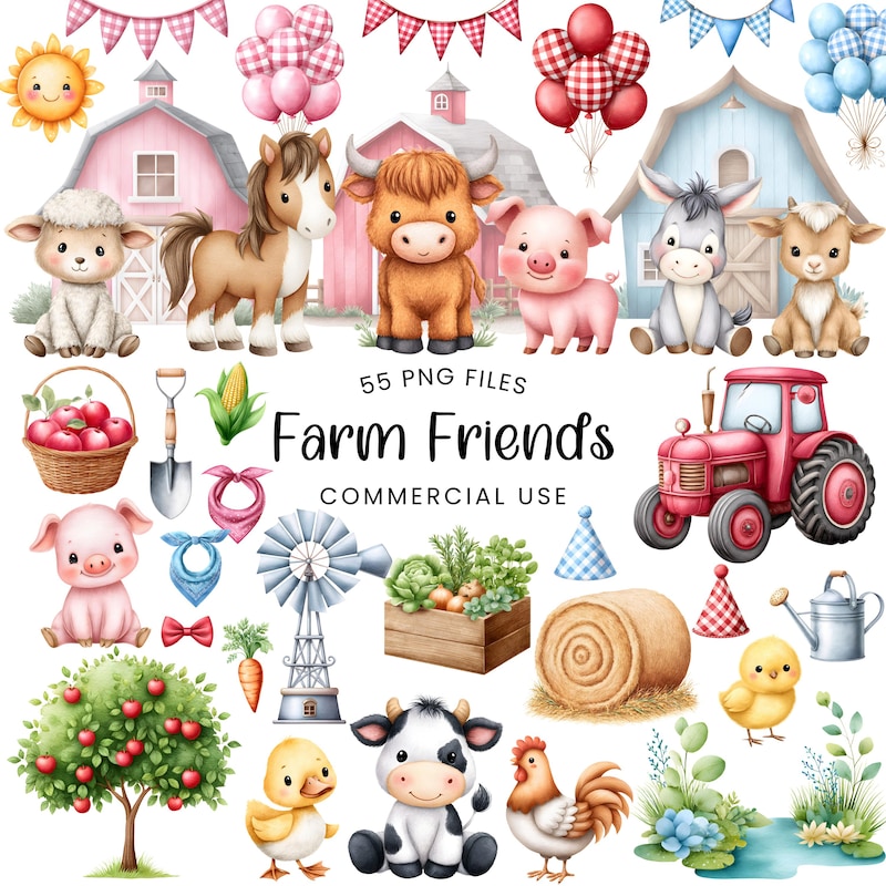 Cute Animals Printable - Etsy UK