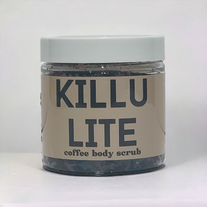 Killulite Coffee Exfoliate Body Scrub - exfoliate - moisturizing, scrub, deep clean, oily/normal/dry skin, cellulite