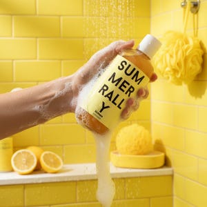 Summer Rally Lemon Body Wash - shower gel - bubble bath - exfoliate - moisturizing - valentines day gift