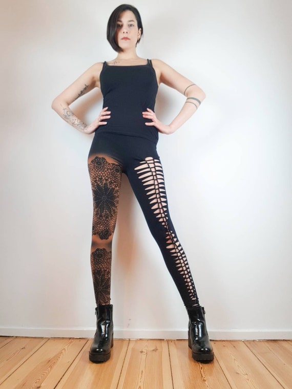 Aggregate 105+ cut out leggings online india latest