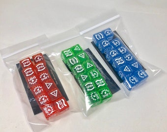 Gaslands - High Quality Shift Dice (12)