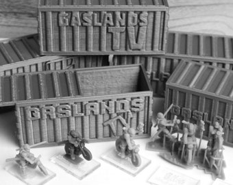 Gaslands Container Full of Bikes Motorcycles (6)