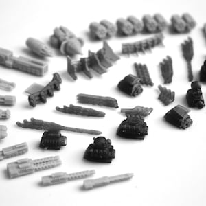 Gaslands Container: Weapons, Ram, Engine Blocks, Pipes and skulls!