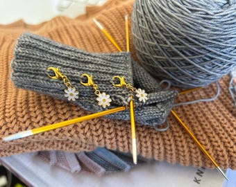 Flower Stitch Markers
