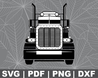 Free Free 199 Semi Truck Front View Svg SVG PNG EPS DXF File