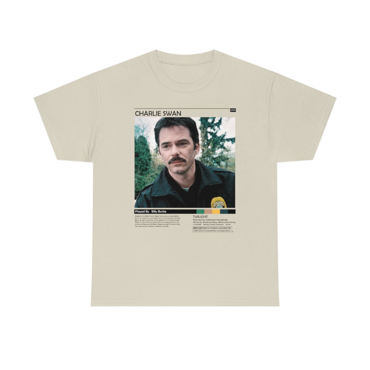 Charlie Swan T-shirt , Charlie Swan MInimalist Polaroid Poster Shirt