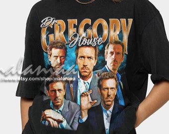 Limited Dr. Gregory House Vintage T-Shirt, Gift For Women and Man Unisex T-Shirt RF258