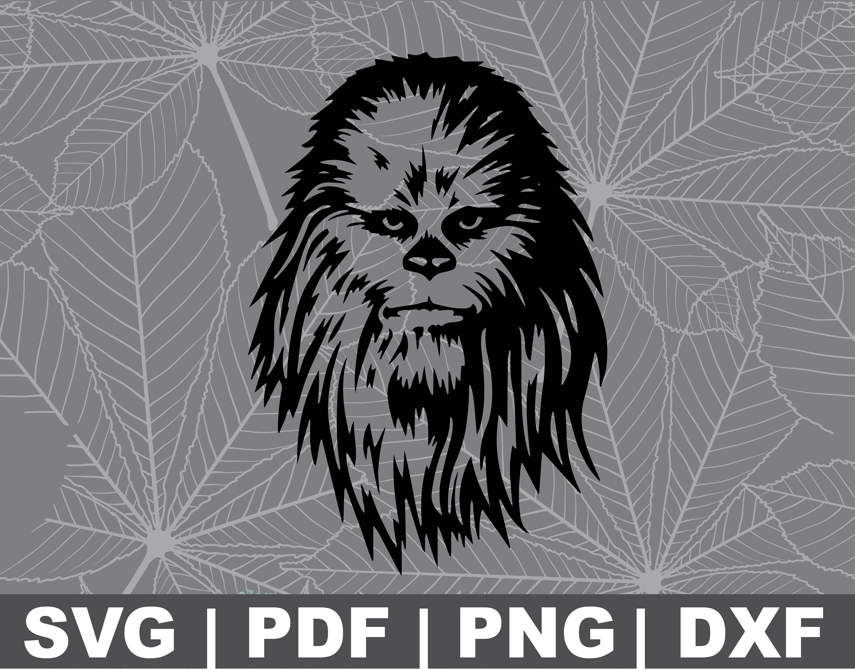 Chewbacca SVG Digital Cut File SVG File For Cricut | Etsy