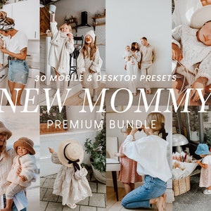 30 Mommy Blogger Mobile Lightroom Presets, Warm Kids Presets, Lightroom Preset For Bloggers, Instagram Photo Filters, Natural Mother Presets