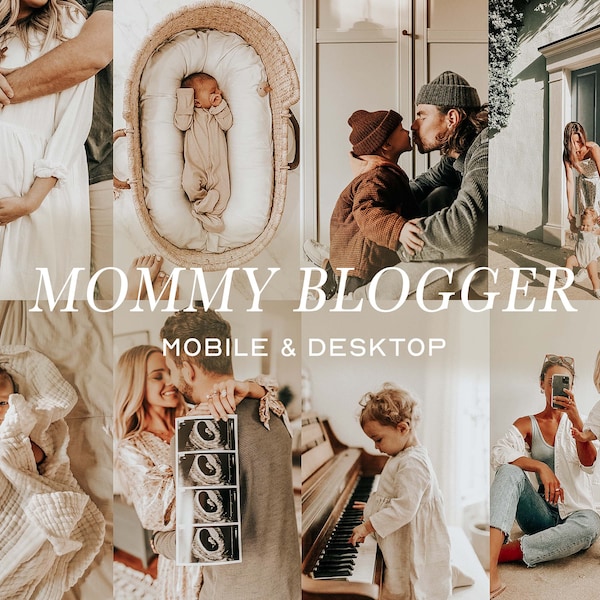 Airy Presets, Mom Blogger Presets, 10 Mobile Lightroom Ig Preset, No Filter Preset, Boho Desktop Presets, Warm Cozy Filters