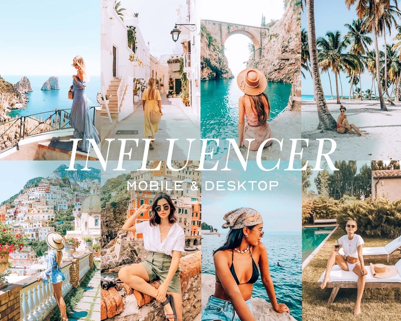 15 Mobile LIGHTROOM Presets, Lifestyle Filter, Influencer Preset, Clean Preset, Mobile Bright, Desktop Preset, Instagram Sommer Filter Bild 1