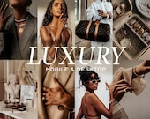 14 LUXURY Mobile & Desktop Lightroom Presets, Best Presets, Cinematic Wedding Presets, Moody Aesthetic Boudoir Presets, Photoshop Instagram
