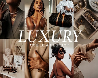 14 LUXURY Mobile & Desktop Lightroom Presets, Best Presets, Cinematic Wedding Presets, Moody Aesthetic Boudoir Presets, Photoshop Instagram