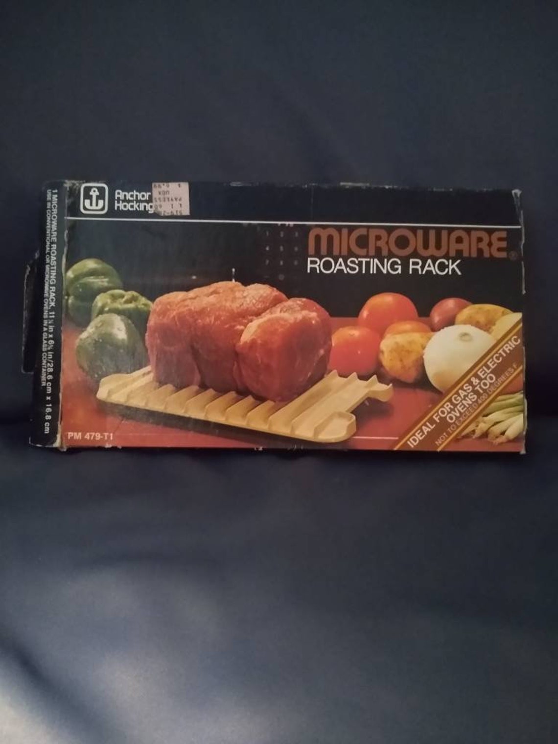 New in Box Microwave Roasting Pan by Anchor Hocking Etsy