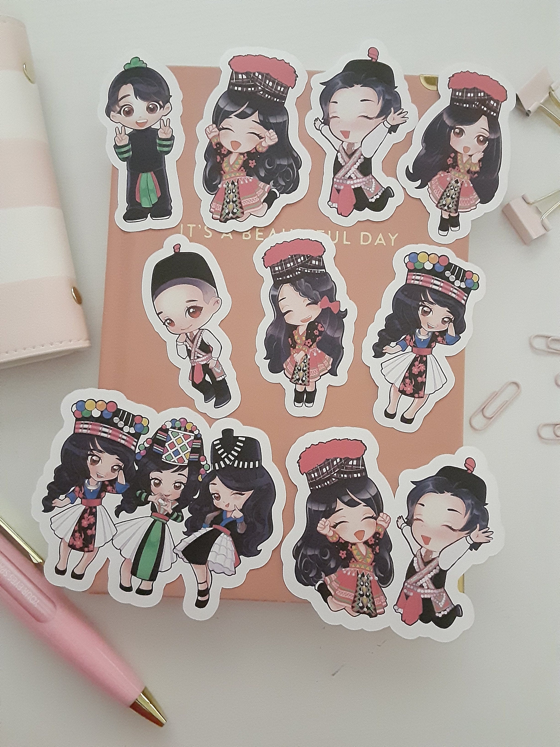 Hmong Stickers (Options)