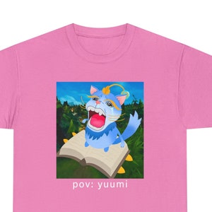 Yuumi Pov Funny League Of Legends T-shirt meme Unisex League of Legends tshirt for Yuumi player graphic tees Gift birthday shirt