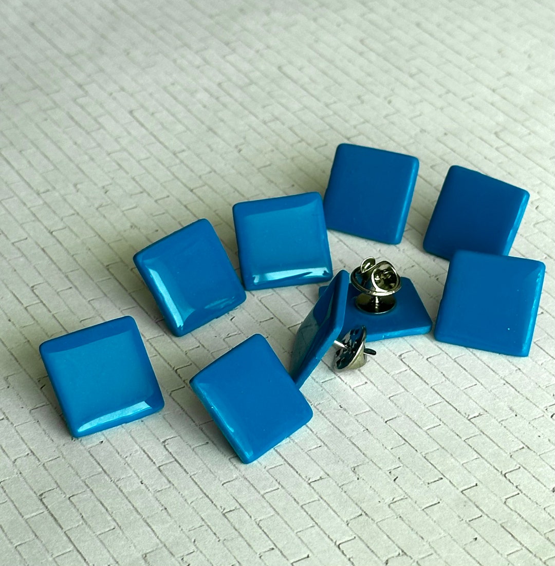 Blue Square Pin, Stand up to Jewish Hate, Antisemitism Pin, Blue Square