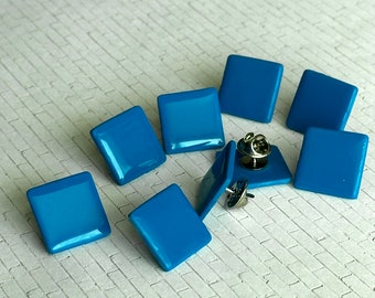 Blue Square Pin, Stand Up To Jewish Hate, Antisemitism Pin, Blue Square,