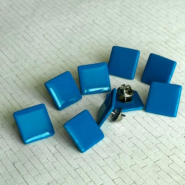 Blue Square Pin, Stand Up To Jewish Hate, Antisemitism Pin, Blue Square,