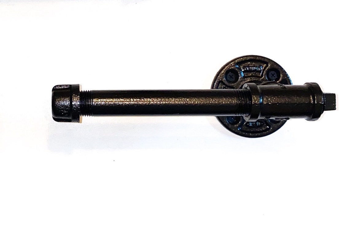 Industrial Pipe Bathroom Set 4 Piece Set Toilet Paper Etsy