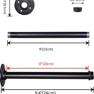 Eisen Regal Klammern für industrielle schwimmende Regale | Etsy