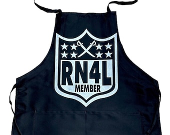 RN4L Member Black Apron (NEW)