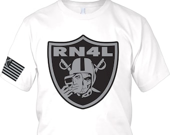 RN4L Nation 4 Life Skull White T-Shirt (LIMITED EDITION)