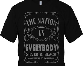 La camiseta nation vs everybody negra (EDICIÓN LIMITADA)