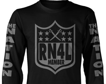 Camiseta de manga larga miembro de RN4L (nueva)
