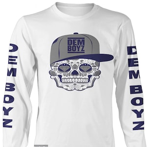 Dallas Cowboys White Long Sleeve T-Shirt (New) Dem Boyz Edition