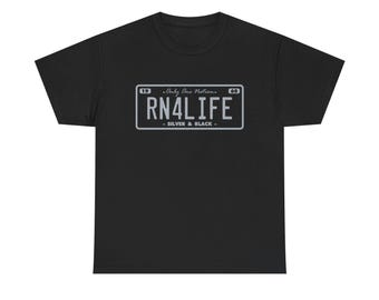 RN4LIFE Unisex Heavy Cotton Tee, Casual Wear,