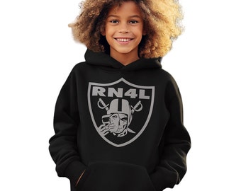 Sudadera con capucha y calavera RN4L para niños (EDICIÓN LIMITADA)