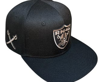 RN4L Skull Off Snapback Baseball Hat